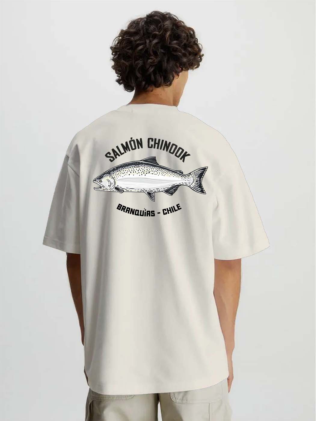 Polera Manga Corta Salmon Chinook B