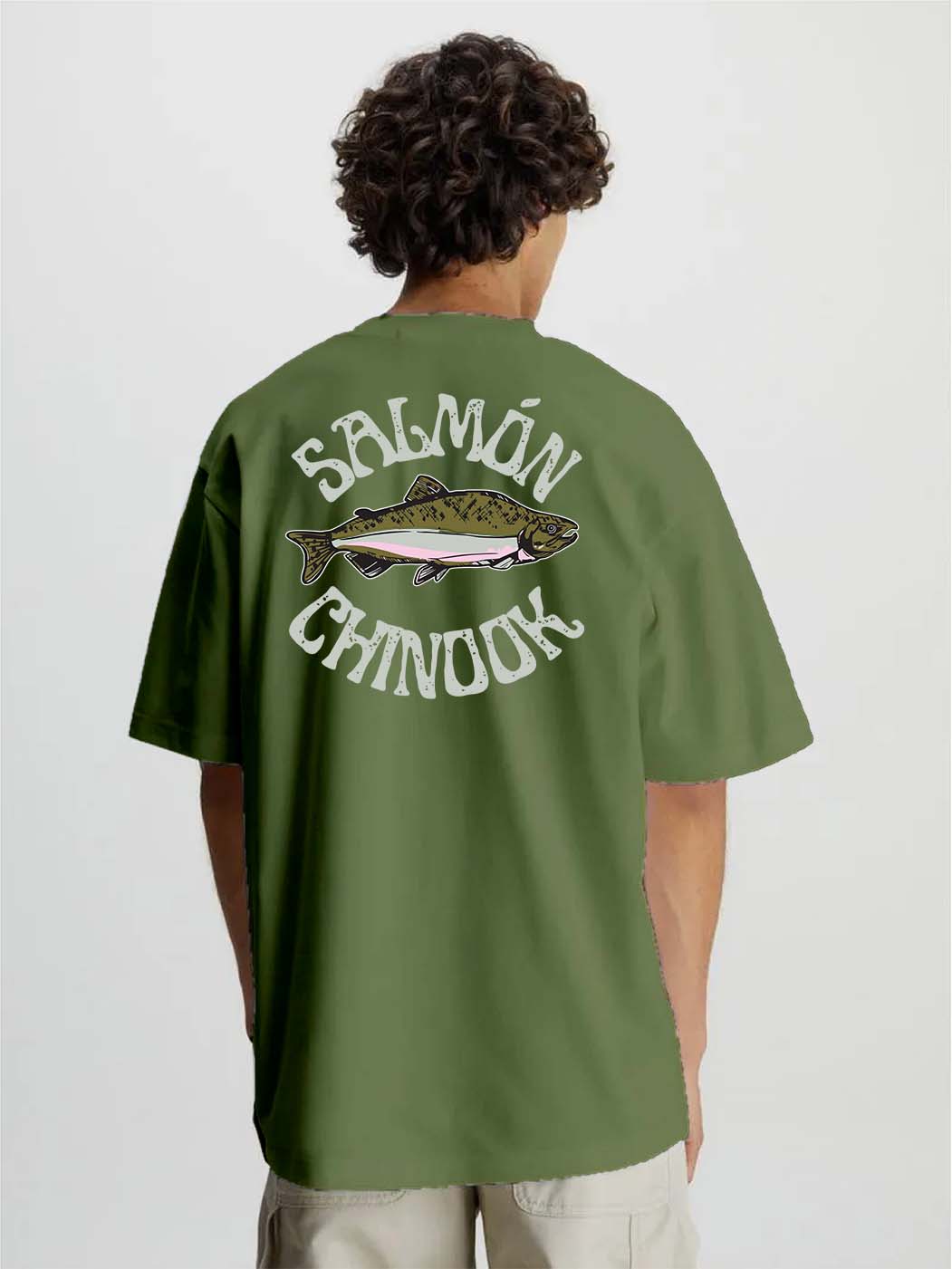 Polera Manga Corta Salmon Chinook A