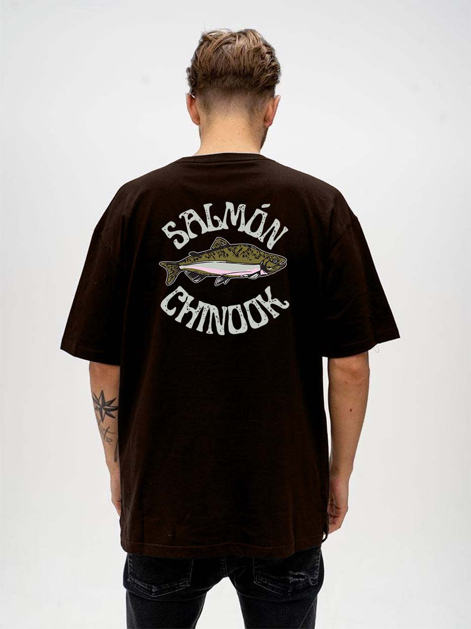 Polera Manga Corta Salmon Chinook A