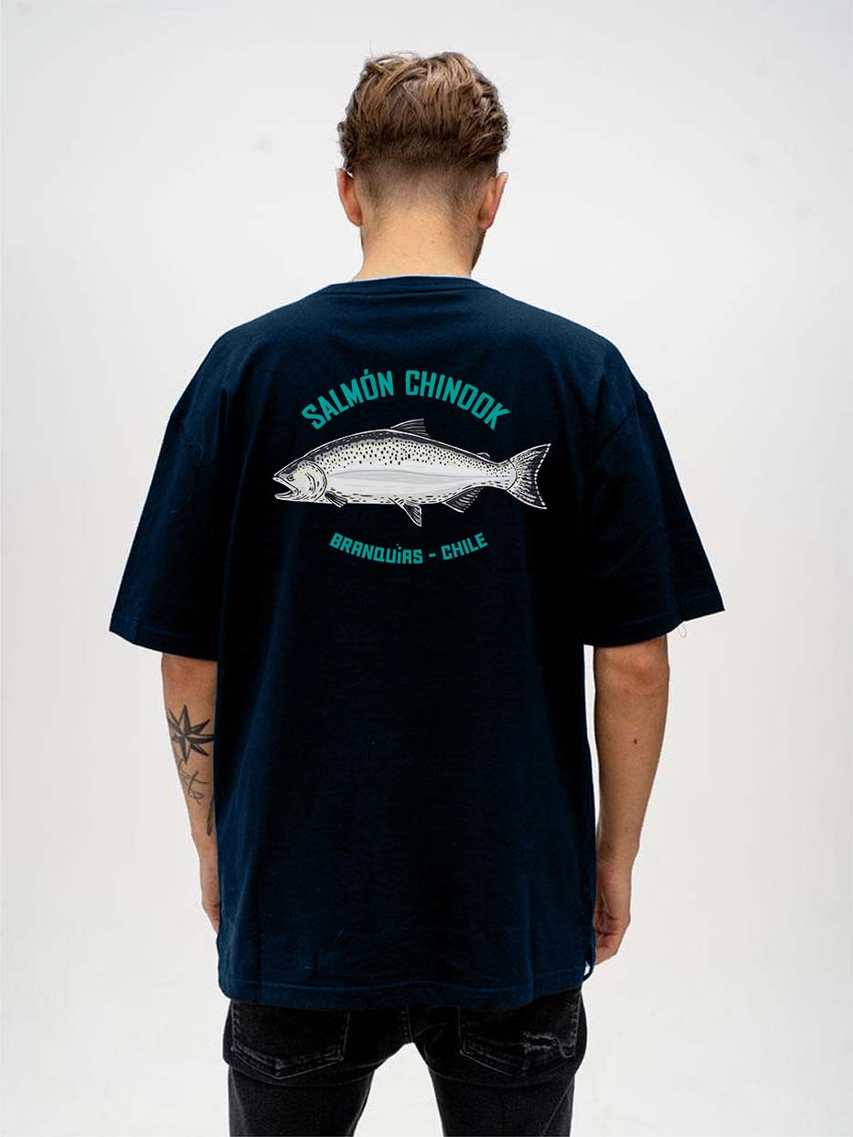 Polera Manga Corta Salmon Chinook B