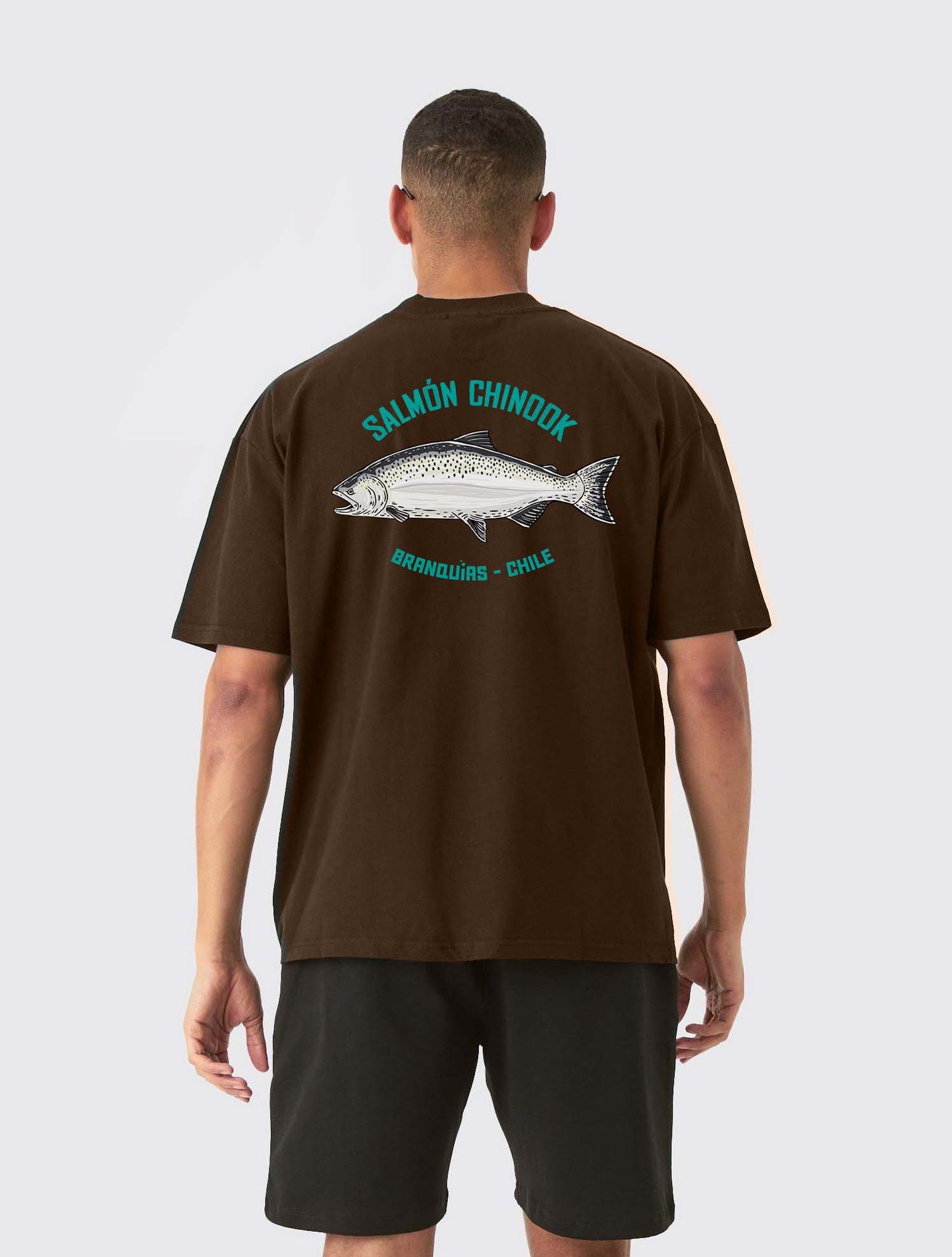 Polera Manga Corta Salmon Chinook B